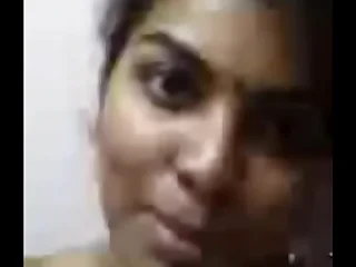 VID-20160417-PV0001-Thozhupedu (IT) Tamil 25 yrs old unmarried beautiful, hot and sexy explicit Ms. Nithya Devi equally her boobs to her beau Kannan via MMS sex porn blear